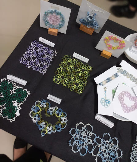 A view of tatting's booth in the open house event on July 22nd 2023